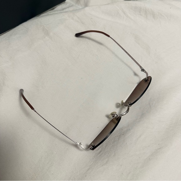 VTG CHANEL RIMLESS SUNGLASSES - Picture 5 of 6